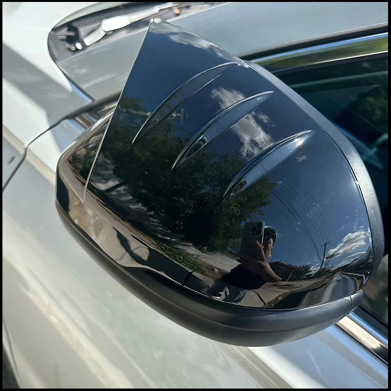 Car Styling For Honda HR-V HRV 2021 2022 Rearview Mirror Cover Trim With Horn Caps Decorate Auto Parts Accessories