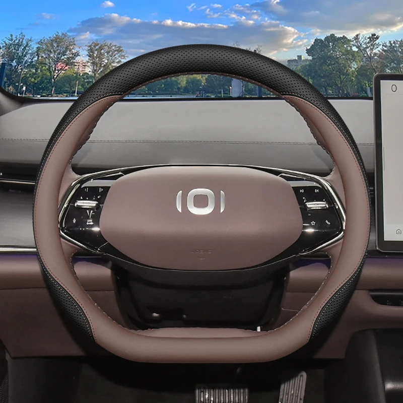 

Car Steering Wheel Cover for Changan KILOBYTE A07 Q07 NEVO Universal Microfiber Leather Car Accessories