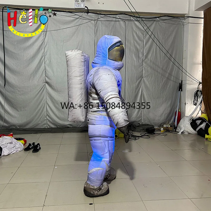 Advertising Spaceman Costume Inflatable Customized Walking Inflatable Spaceman Costume for Sale
