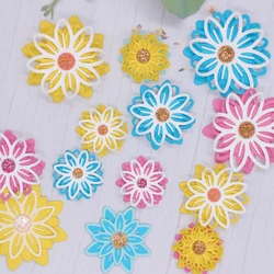 KLJUYP Flat Flowers Metal Cutting Dies Stencils for DIY Scrapbooking/album Decorative Embossing DIY Paper Cards