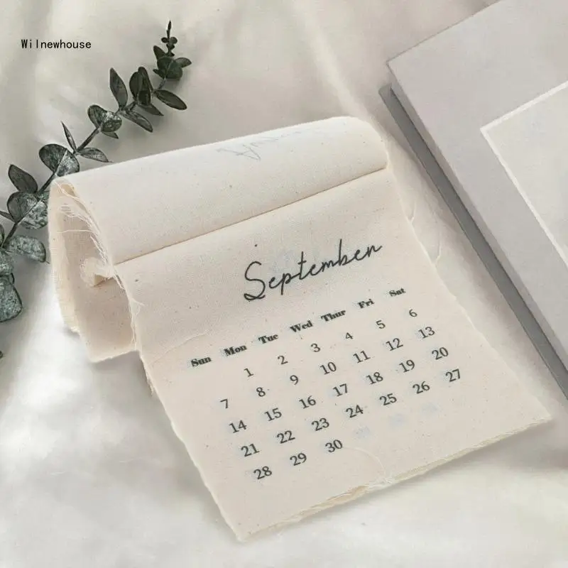 

Multifunctional Fabric Advents Calendar 2025 Clear Date Display for Wall or Desk Dropship