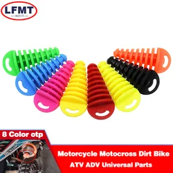 Dirt bike Universal exhaust plug muffler Clean plug protector Motocross exhaust plug Mobile blow muffler PVC For KTM YAMAHA