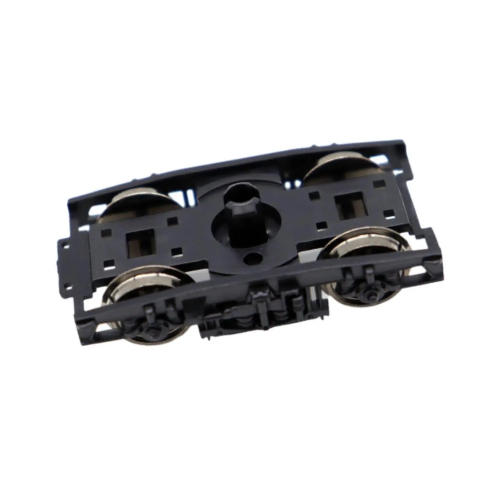 1 87 HO Scale Train Bogie Roller Bearing Truck Alloy Wheel for Sand Table Track Railroad Layout