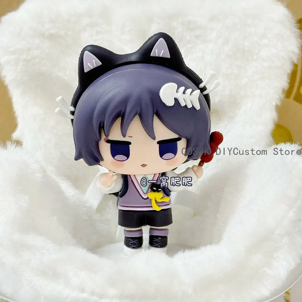 7.5cm Cute Game Genshin Impact Kunikuzushi Wanderer Scaramouche PVC Figure Model Decoration Anime Kawaii Ornament Xmas Gifts view 2