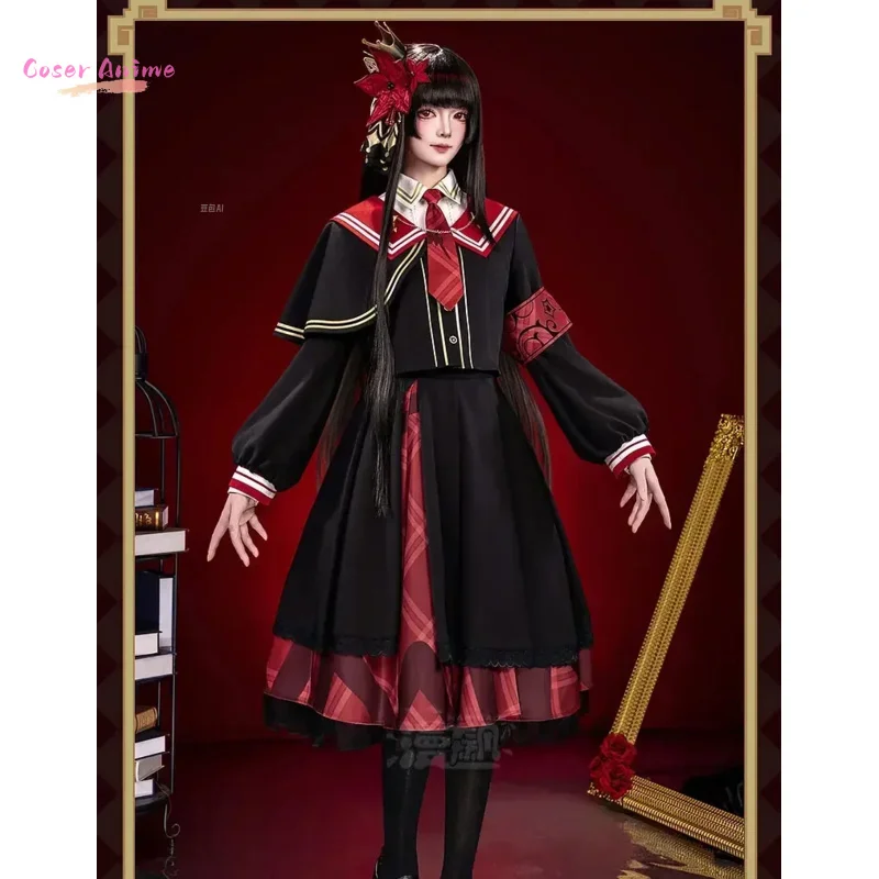 

THE WITCH'S TRIAL OF THE MAGICAL GIRL Nikaido Hiro Cosplay Costume Anime Party Uniform Hallowen Play Role Clothes Clothing