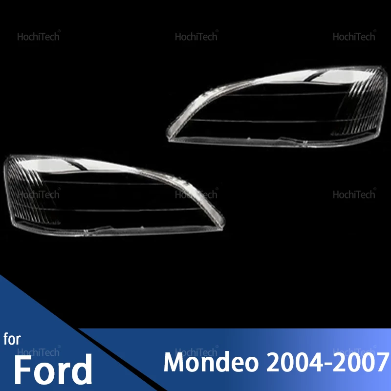 

Front Headlight Cover for Ford Mondeo 2nd 2004 2005 2006 2007 Auto Glass Lens Case Head Light Caps Lampshade Shell