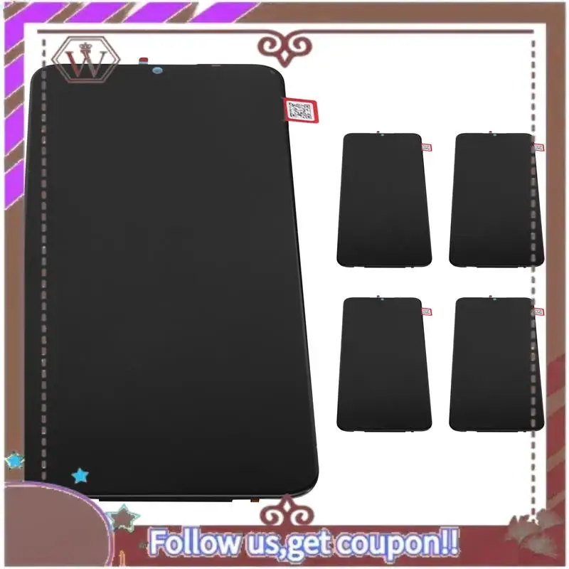 ABBG-5 Pcs Phone Screen Replacement LCD Screen Display Assembly For OPPO A57 A77 A56S A17K A57S A77S Accessories