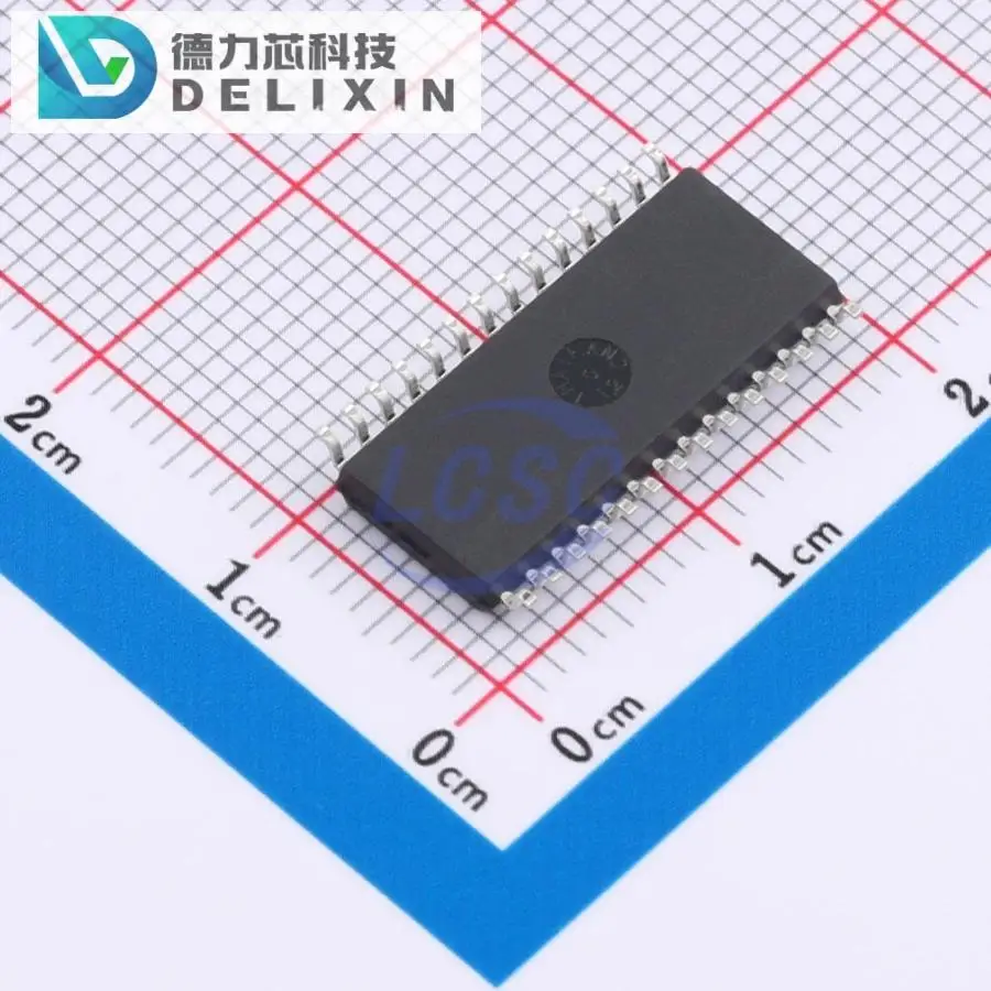 Chip dsPIC33FJ32MC202-E/SO 32KB 21 SOIC-28-300mil Digital Signal Processors (DSP/DSC) baru asli