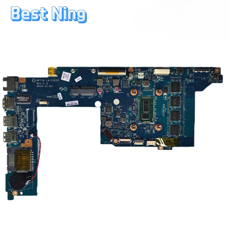 For HP Pavilion X360 11-N 15T-V Laptop Motherboard APT16 LA-C121P Mainboard with M5-5Y10C 4G RAM