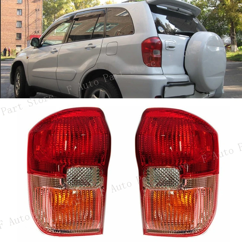 Car Rear Bumper Tail Light Brake Stop Reverse Lamp Without Bulb For Toyota RAV4 RAV 4 2001 2002 2003 Taillamp Taillight