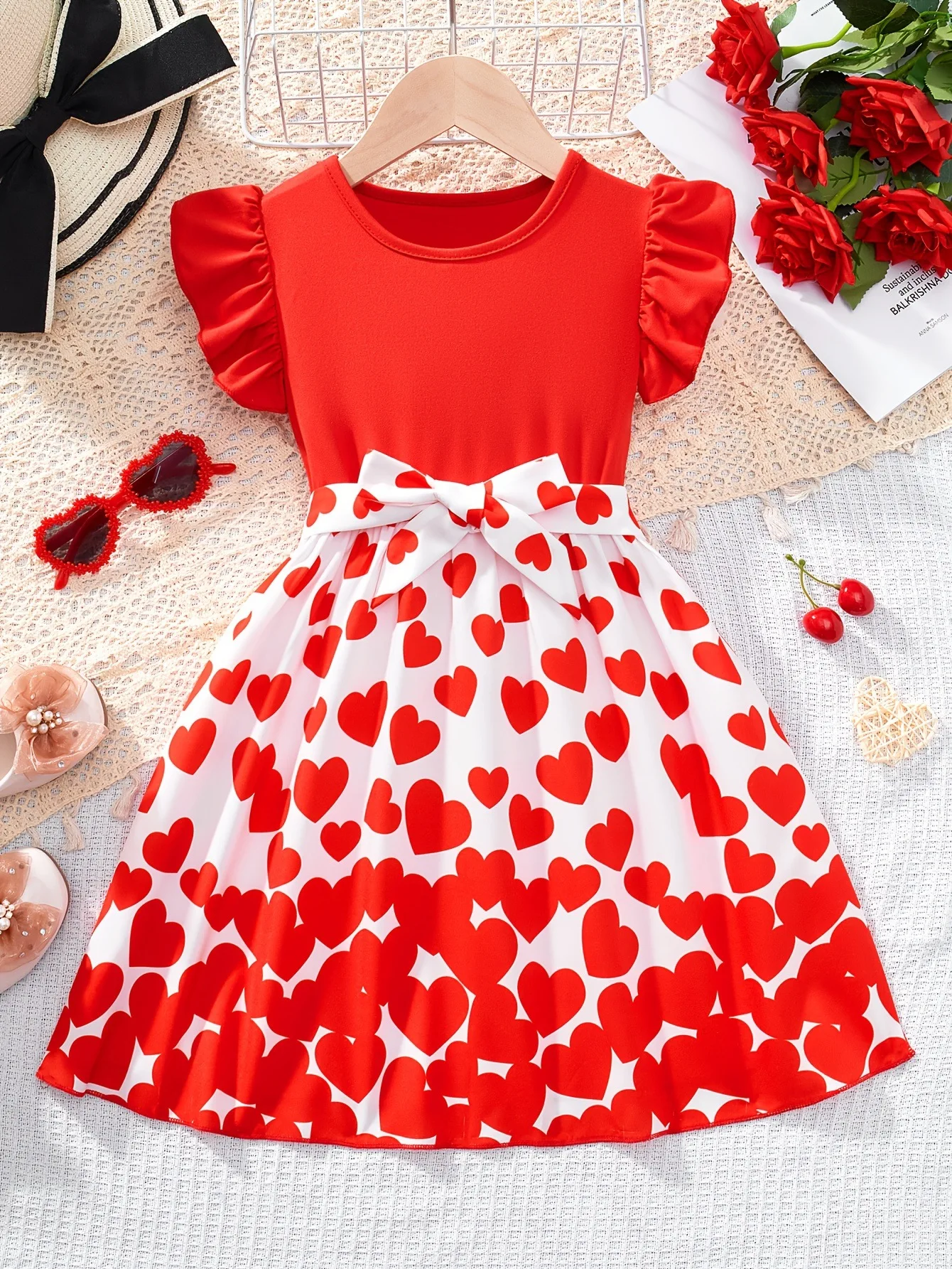 فستان أطفال صيفي 2026 بتصميم أ - مراجعة Summer Loving Kids Clothing وسعره