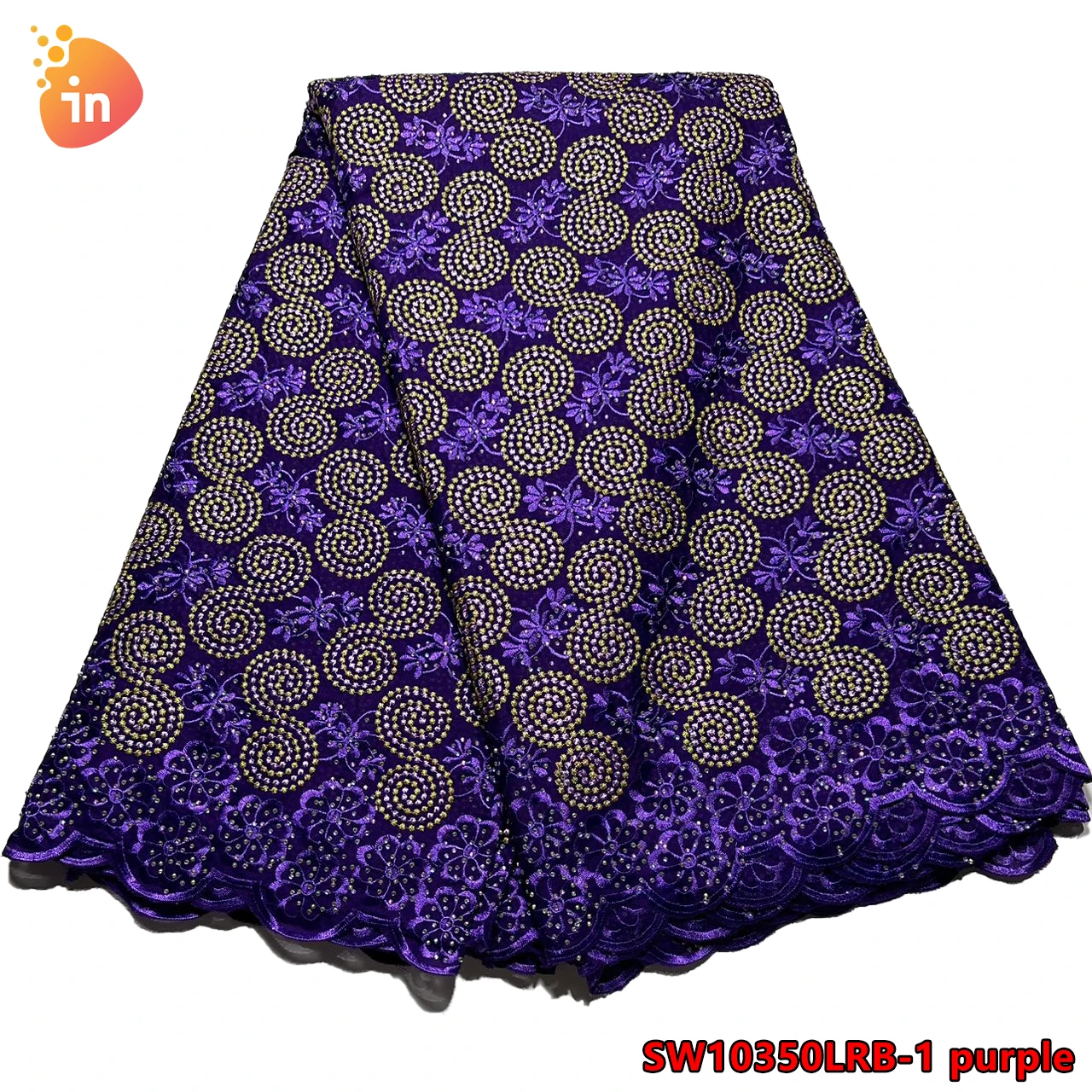 2024 Newest Design Good Quality Swiss Voile Cotton Lace Fabric Beautiful Swiss Voile Lace For Wedding SW10343LRB