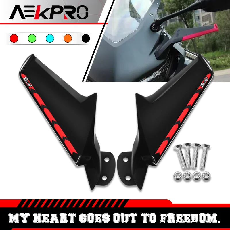 

Motorcycle Adjustable Side Rearview Mirror For CBR650R CBR650F CBR500R CBR 300R 250R Mirrors Modified Fairing Wind Wing Winglets