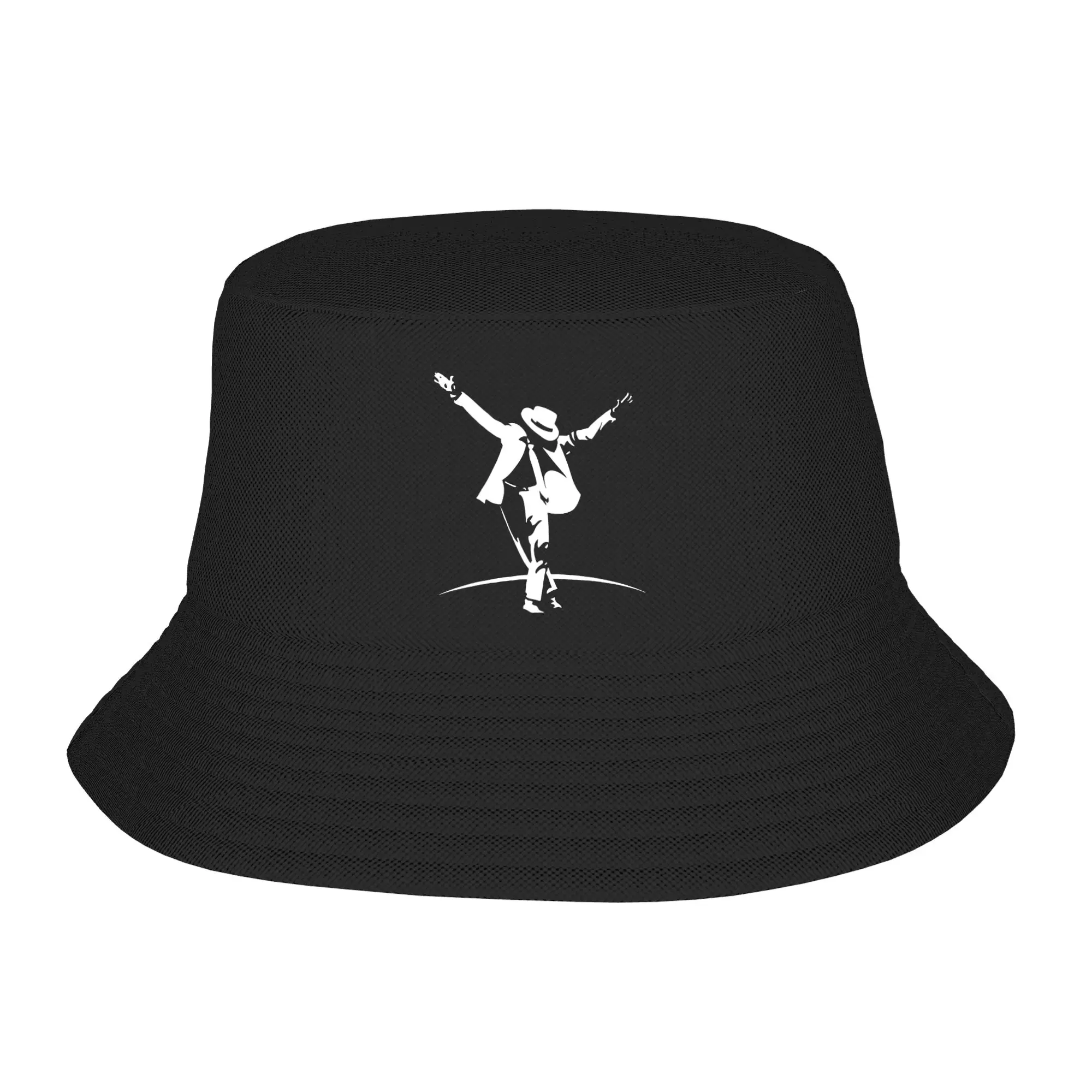Headwear Music Singer Musician MJ king of pop Accessories Bucket Hat Fashion Sun Hat Session Hat Fishing Fisherman Hat Hiking