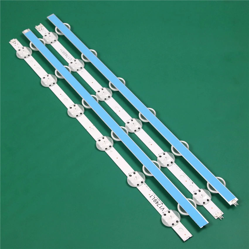 TV LED Array Bar V1749L1 R1 Backlight Strip For LG 49LJ510V 49LJ5500 49LJ550T 49LJ610V Kits Bands 49" V17 ART3 2862(3) REV 0.2 1