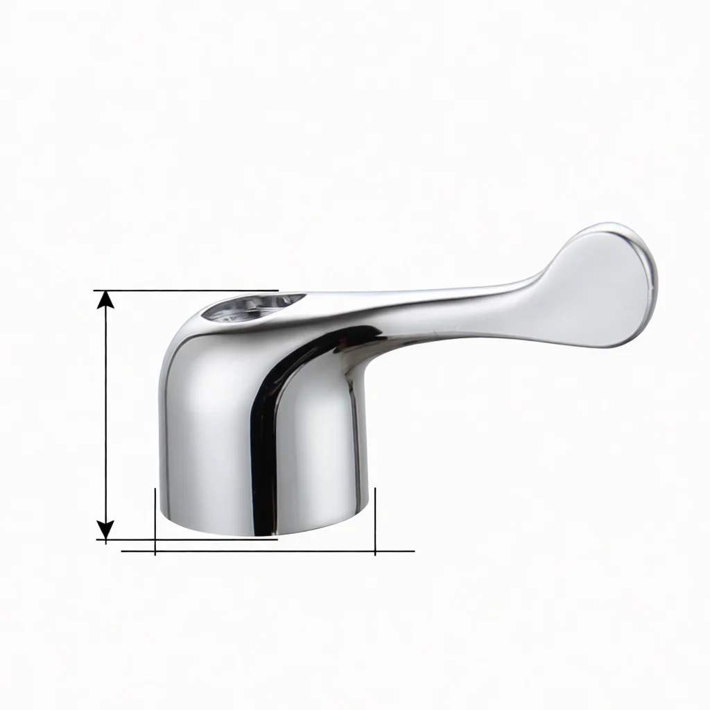 Universal Faucet Handle Replacement Cold Water Tap Switch Lever Metal Plastic Durable Repair Parts Accessories Modern Style