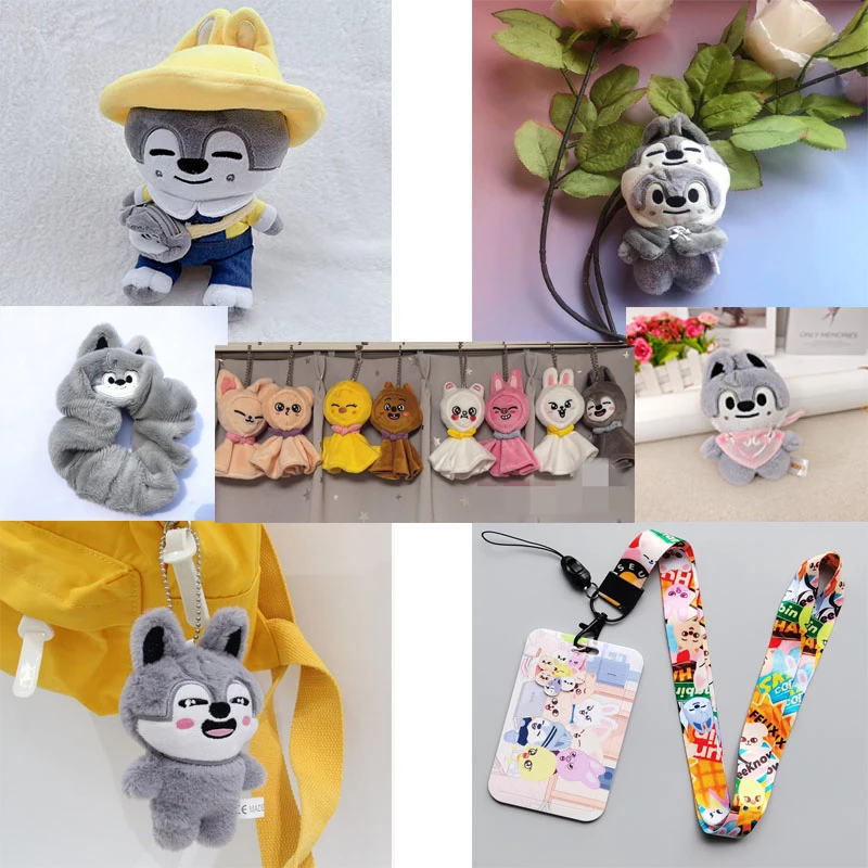 

SKZ Seoul FM Field Week Same SKZOO 12cm Doll Cloak Doll Keychain Fang Can Little Doll Doll Fan Gift