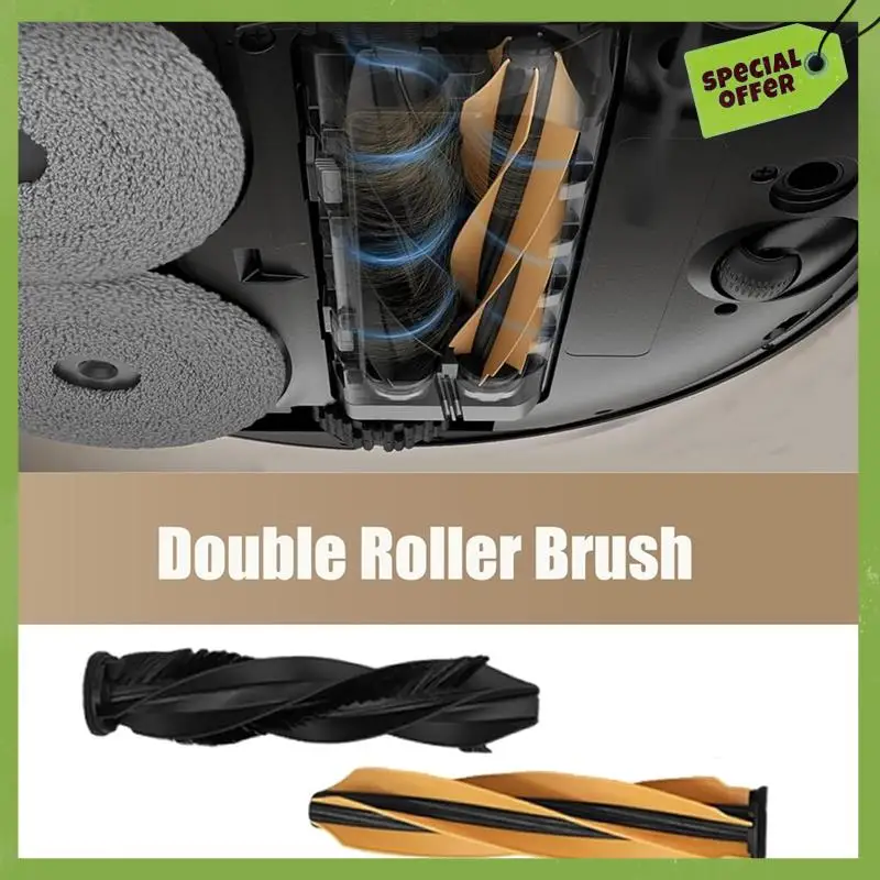 ABGP-For Dreame X50 Ultra/S40 إصدار محسن/X50 Master/X40 Plus مجموعة ملحقات فرشاة جانبية رئيسية فلتر Hepa ممسحة قماش غبار با