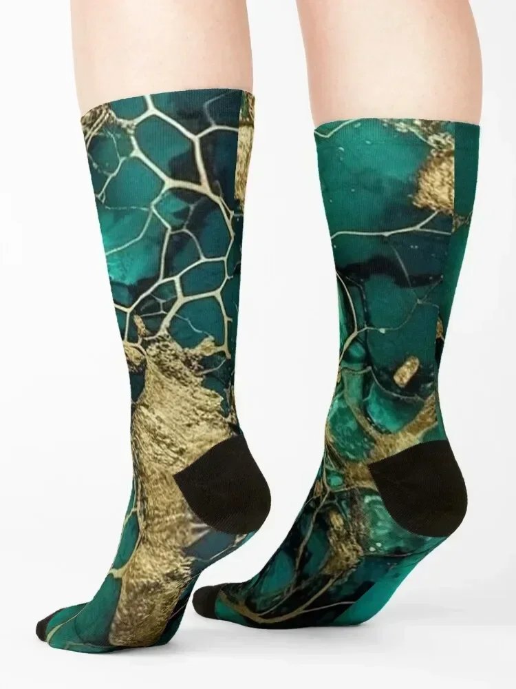 فن السوائل التجريدي # 2 جوارب هيب هوب رائعة للرجال جوارب نسائية