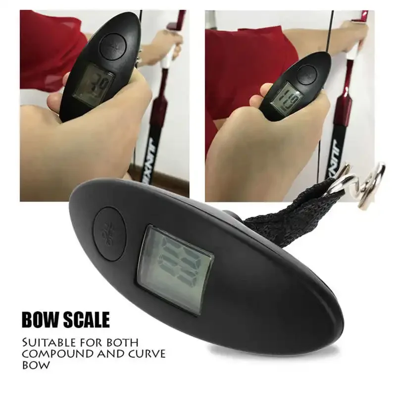 Archery Bow Scale 88lbs Draw Weight Baggage Parcel Express Measuring Instrument Scales Outdoor Shooting Hunting Hanging Scale