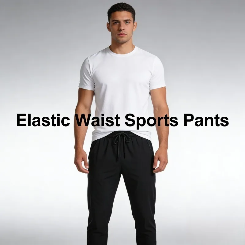 

2026 Summer Men's Thin Straight-leg Quick-dry Fitness Training Pants Outdoor Woven Sports Running Trousers