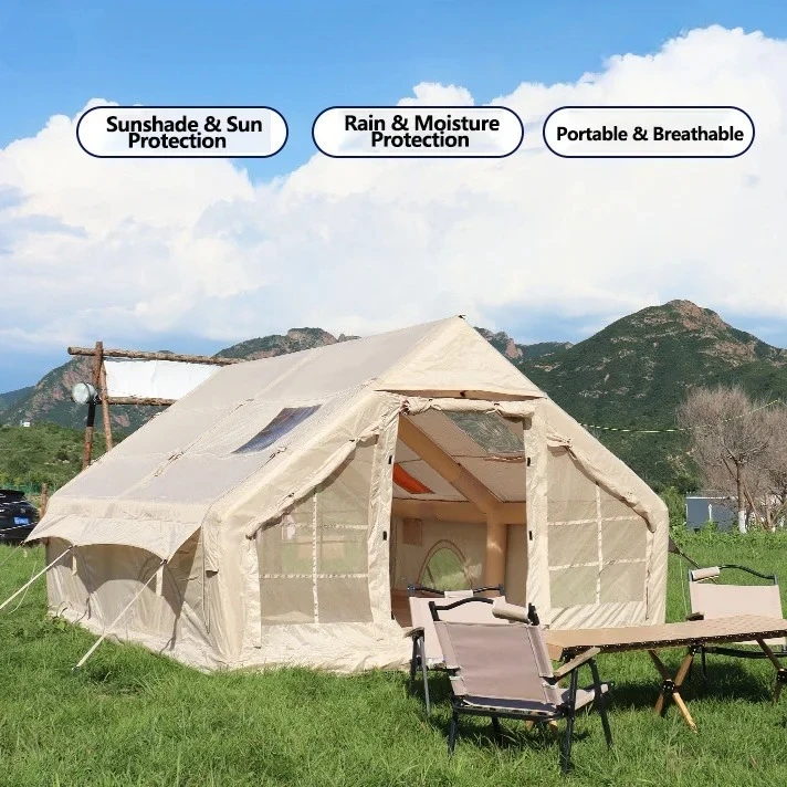 Inflatable Tents for Family Camping Hiking Wear-resistant & Durable Marquee