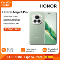 Global Version HONOR Magic6 Pro 5G Snapdragon 8 Gen 3 180MP Periscope Telephoto Camera 6.8\