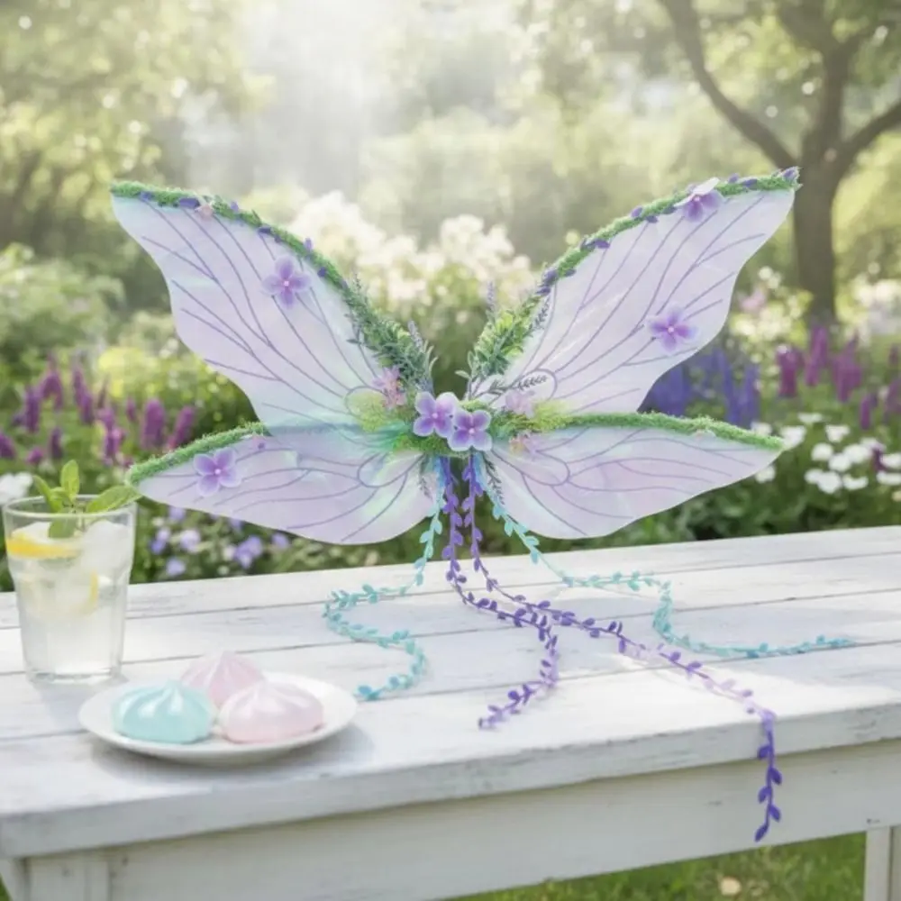 Cicada Wing Design Cicada Butterfly Wings Costume Accessories Lightweight Halloween Costume Wings Adjustable Wing Props