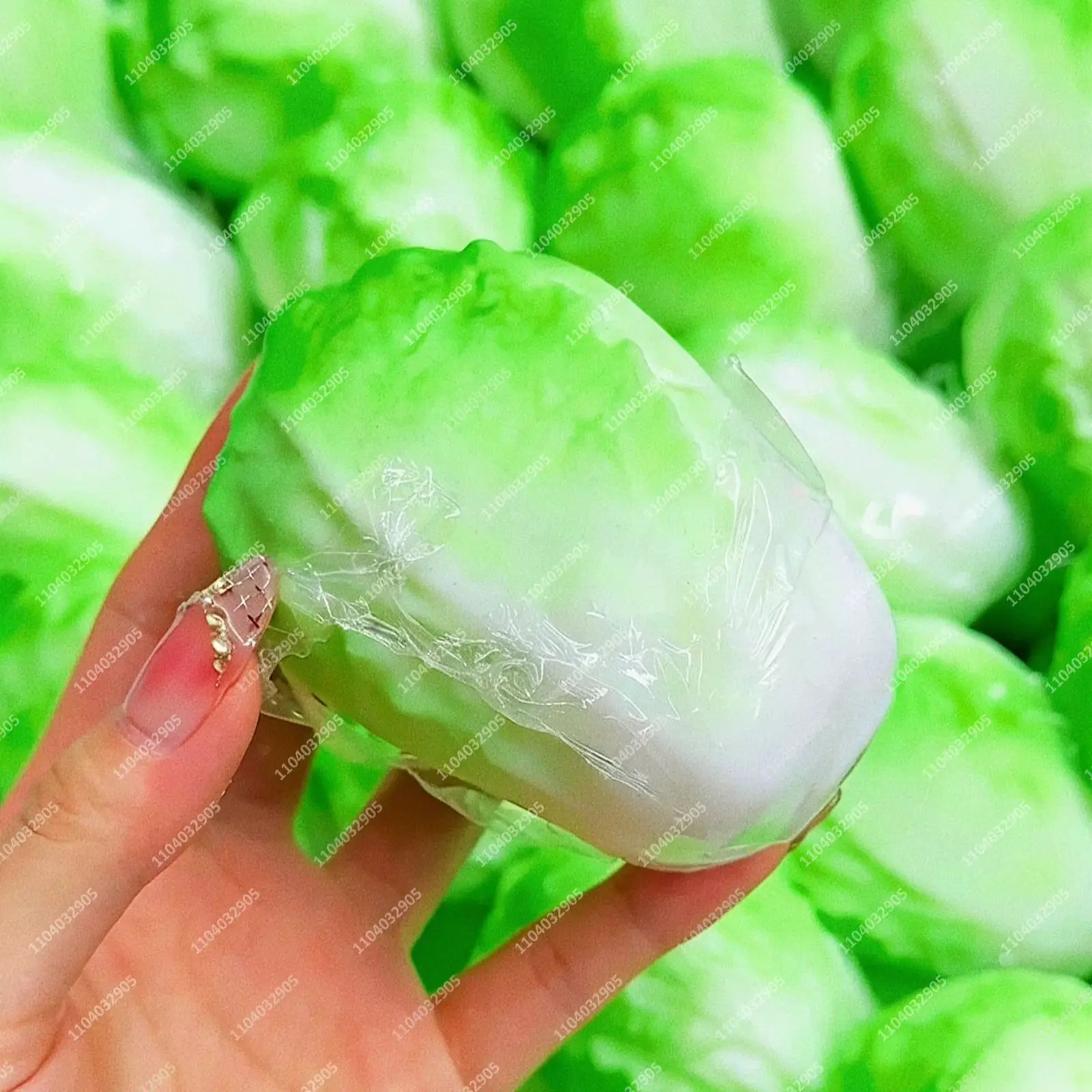 Cabbage Vegetables Stress Ball Squishy Toys Moldable Non-Bounce Squeeze Ball ASMR Sensory Anti Stress Fidget Toys for Adults