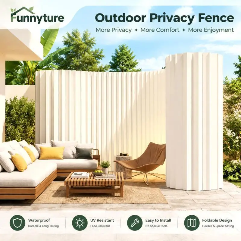 Foldable Waterproof Paper Room Divider Eco-Friendly Space Saving Partition for Office Exhibition Home Decor