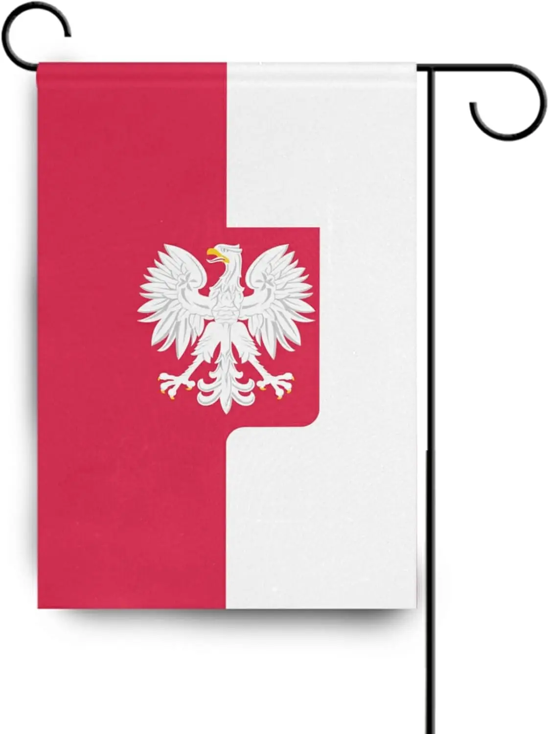 Poland Polish Large Garden Flag for outdoors 28 x 40 Inch Double Sided Yard Flags Welcome House Flags Decorative