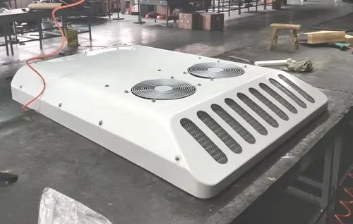 12V/24V Roof Top Air Conditioner for Passenger Vans & Mini Buses Cooling for 6 to 7.5m Vehicles Travel and Tours