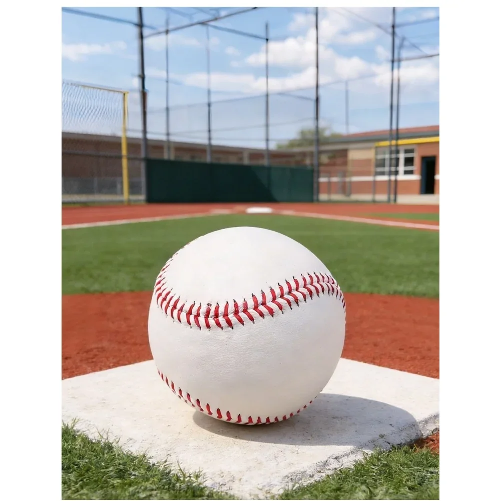 Cork Rubber Core Baseball School Competitions Wear Resistant Baseball For Training Cork-rubber Core Soft Cork Rubber Filling