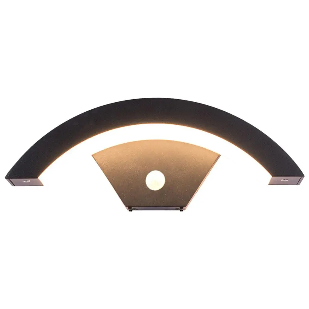 Ip65 Modern Led Porch Light Outdoor Wall Light Motion Sensor Radar Porch Lamp Sconce