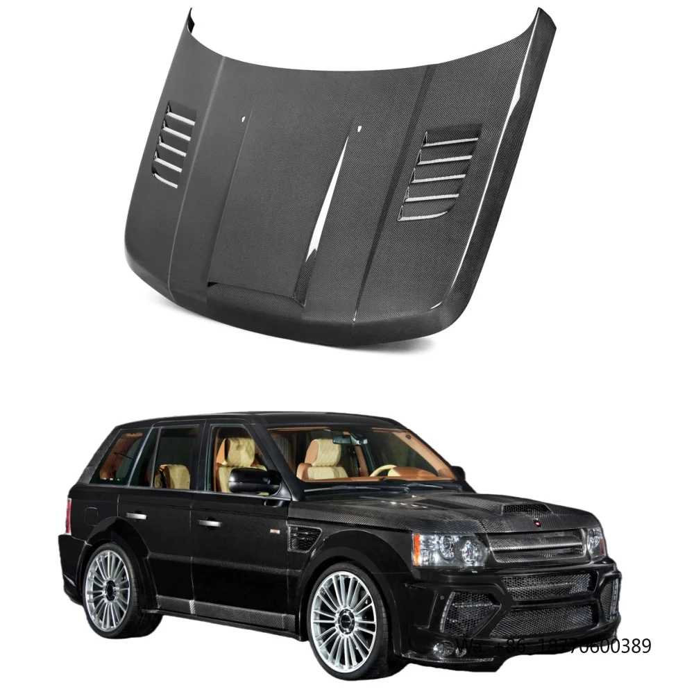 

High Quality Carbon Fiber Hood Bonnet for 2010 Range Rover Sport L320