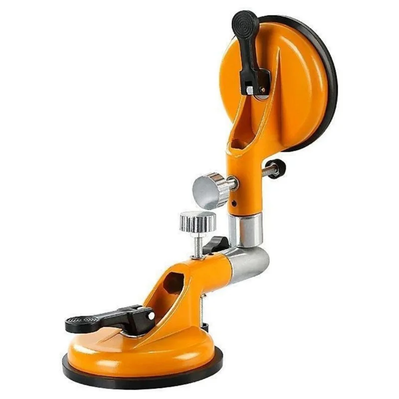 

A27F-Double Claw Tile Splicer Suction Cup Heavy-Duty Pulling Tool Adjustable Angle For Flat Surface Tile Laying Installation