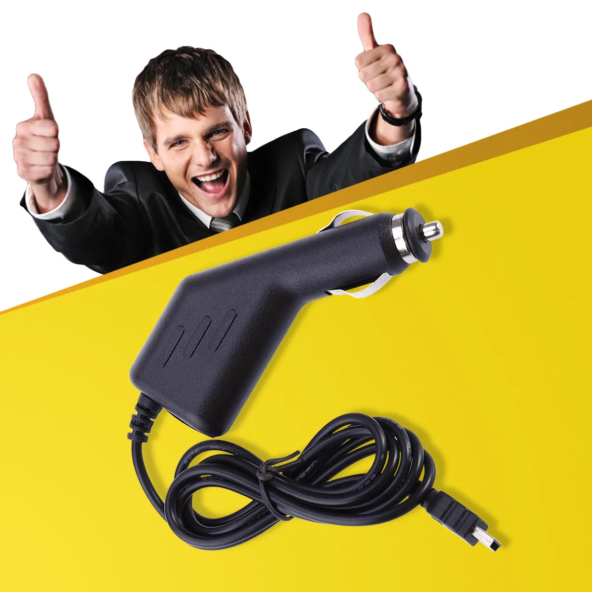 

Автомобильный USB-адаптер Mini 5V 1.5A, черный, огнестойкий, для GPS-устройств 200, 255, 260, 350, 205W, 760, 12V, 24V