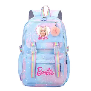 Wasserdichtes Barbie der Film -Rucksack für Frauen, Frauen Reisetasche, Teenie -Rucksack, Büchertasche 8 Hauptverkäufe Barbie Travel - №4