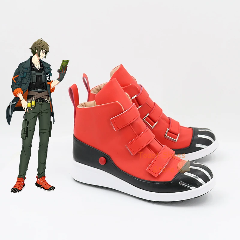 Accessoires de costume de cosplay de jeu d'anime pour la fête d'Halloween, chaussures de bande dessinée, Idolish7 Intérieur aido CHRISTato