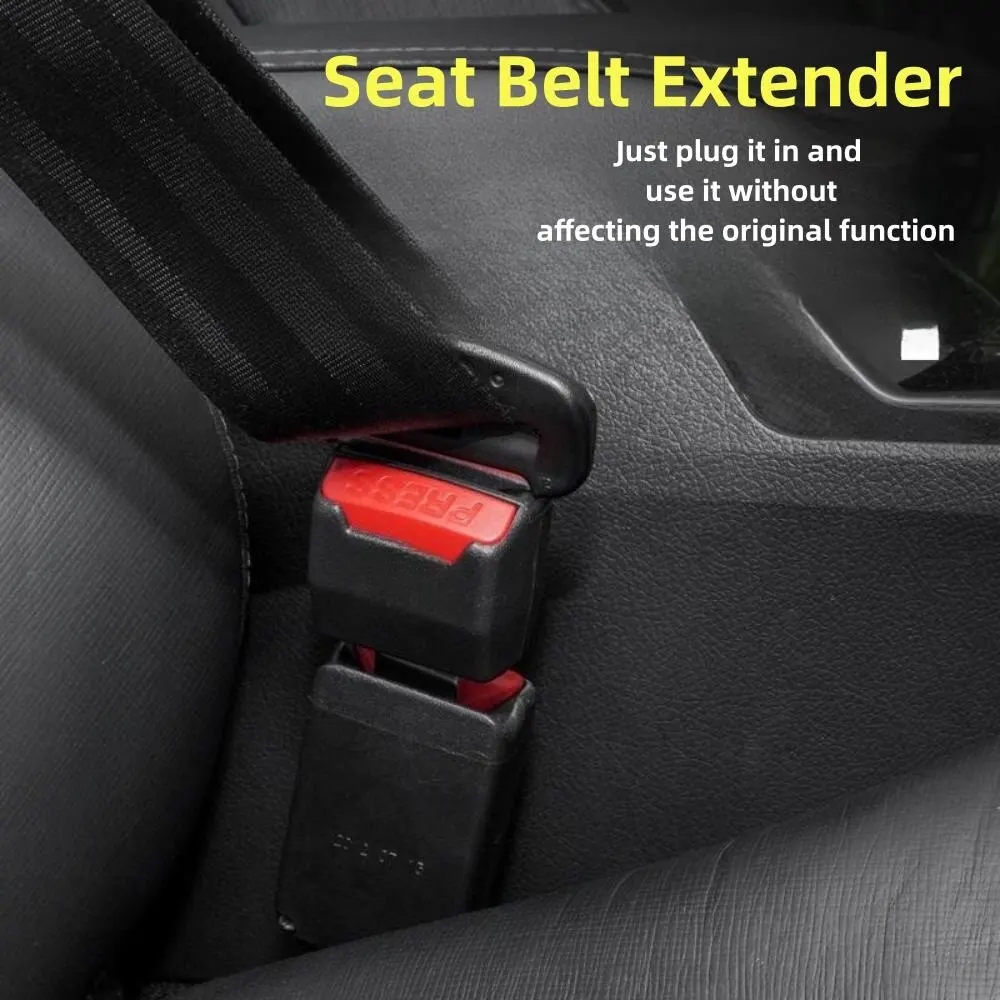 car seat belt clip extender buckle plug for keeping seatbelt in place suit for vehicle use