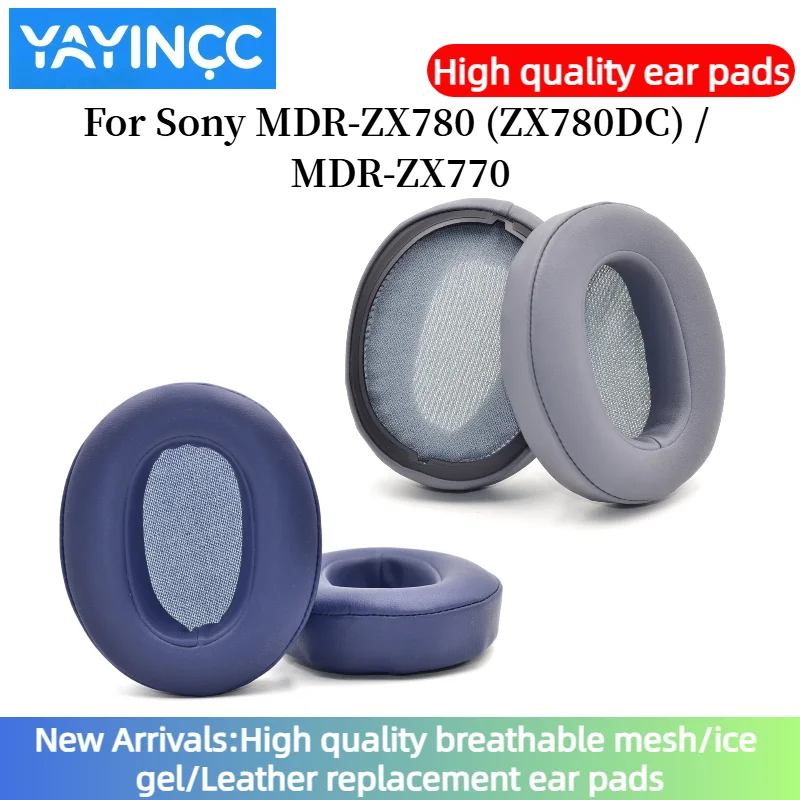 

YAYINCC Earphone Ear Pads For Sony MDR-ZX780 (ZX780DC) / MDR-ZX770 Earpads Sponge Soft Foam Replacement Headphones Accessories