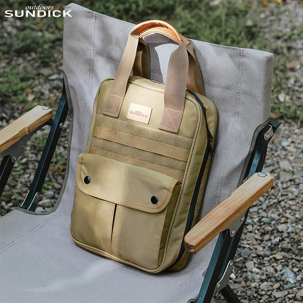 حقيبة تخزين أدوات المطابخ للتخييم، مجموعة أدوات الطبخ المحمولة، منظم السفر لملعقة شوكة السكين للشواء والتخييم والمشي لمسافات طويلة والسفر #2