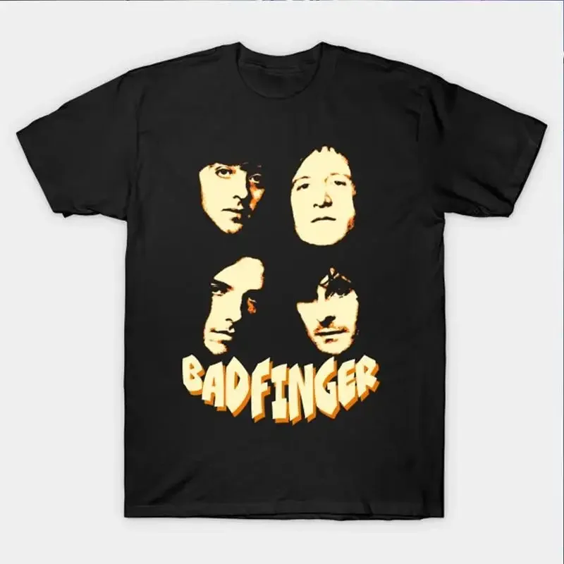 Badfinger Rock Band Shirt Schwarz Kurzarm Alle Größen S bis 5Xl