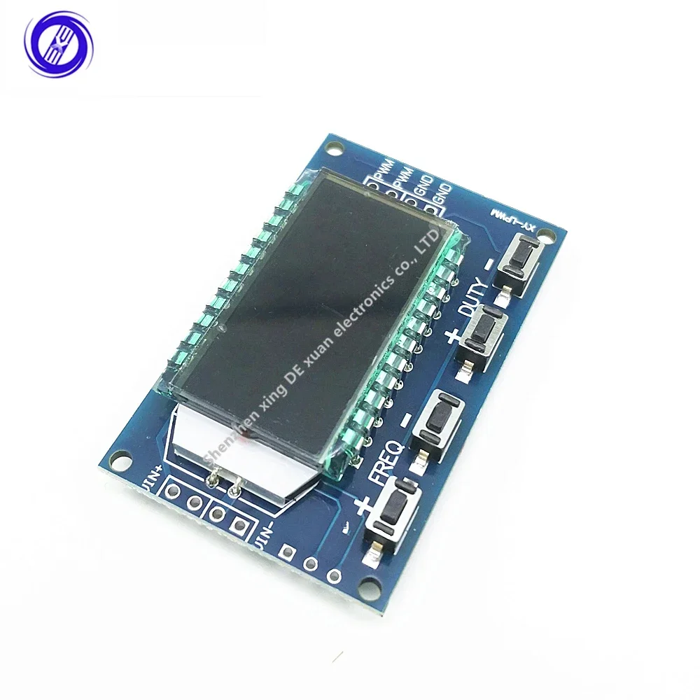 1pcs 1Hz-150Khz Signal Generator PWM Board Module Pulse Frequency Duty Cycle Adjustable Module LCD Display 3.3V-30V 1Hz - 150Khz