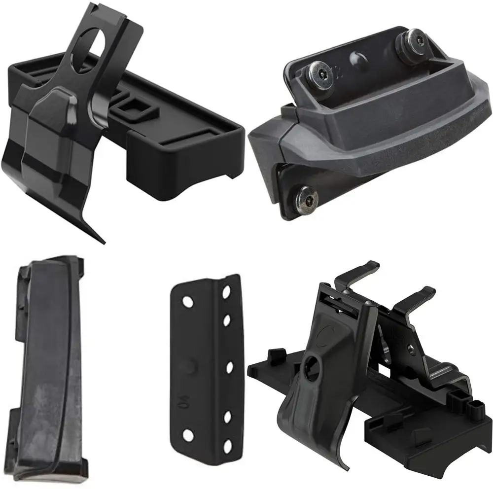 Kits de ajuste de portaequipajes para techo de automóvil para compatibilidad universal de vehículos con soporte extendido para portón trasero