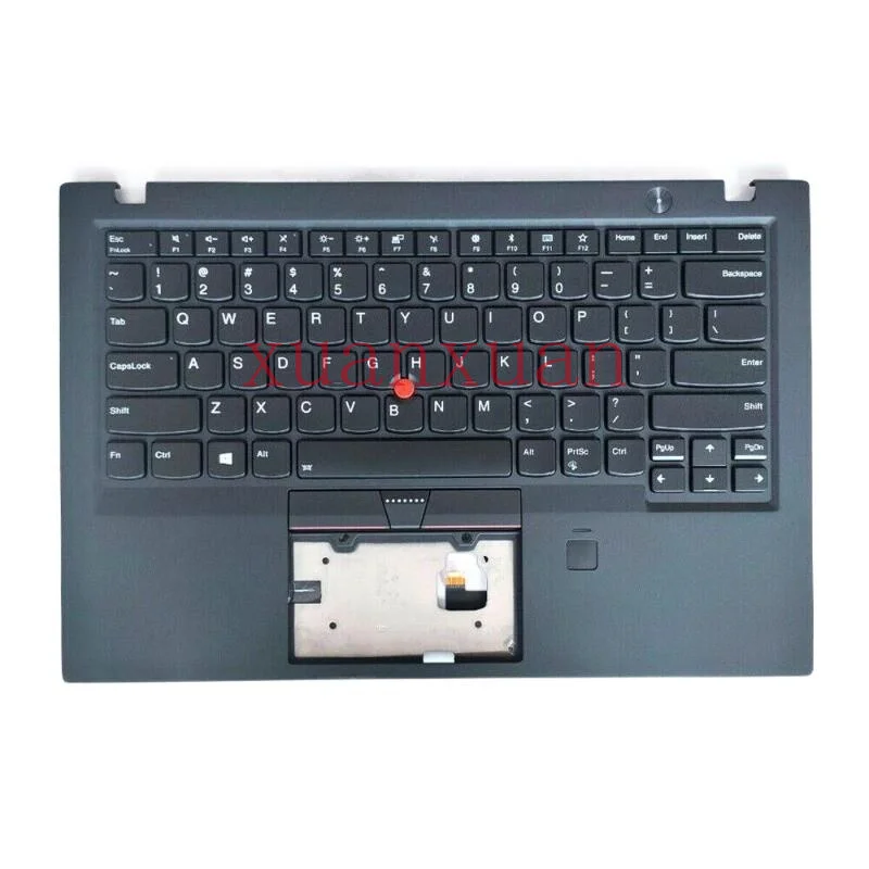 

01LX508 Palmrest For Lenovo ThinkPad X1 Carbon 5th Gen 5 2017 Backlit Keyboard