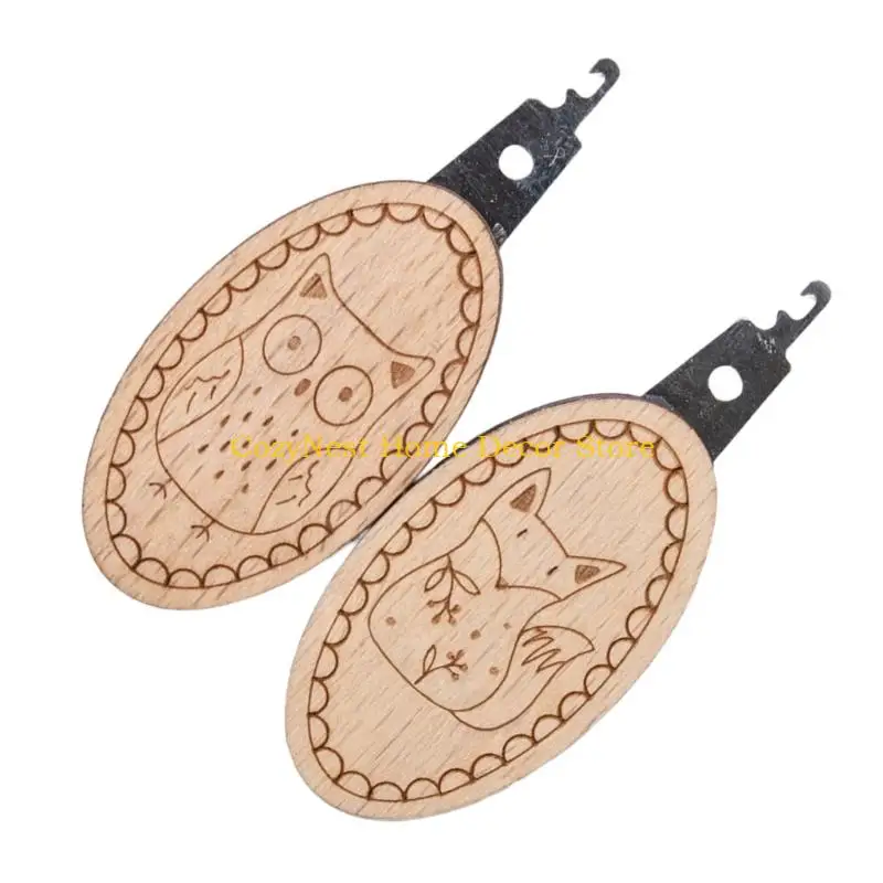 92MF 2 Pcs Needle Threading Tool Needle Threader Easy to Use Sewing Accessories