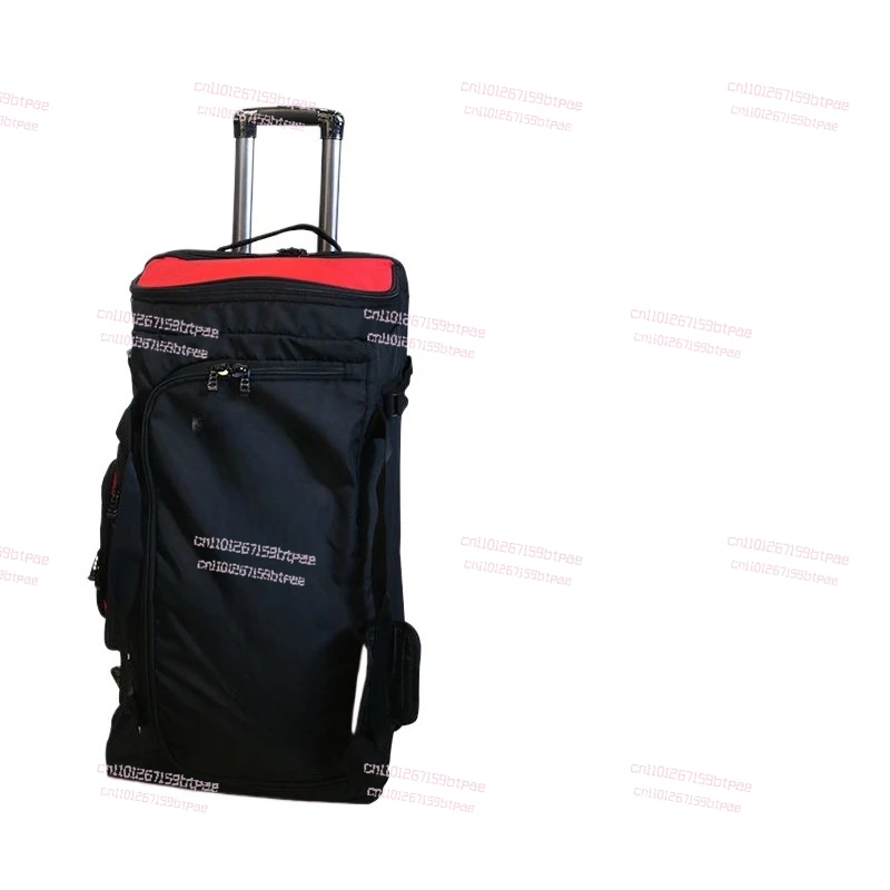 

Large capacity diving box Scuba diving storage box Roller trolley case Portable double shoulder luggage Waterproof case