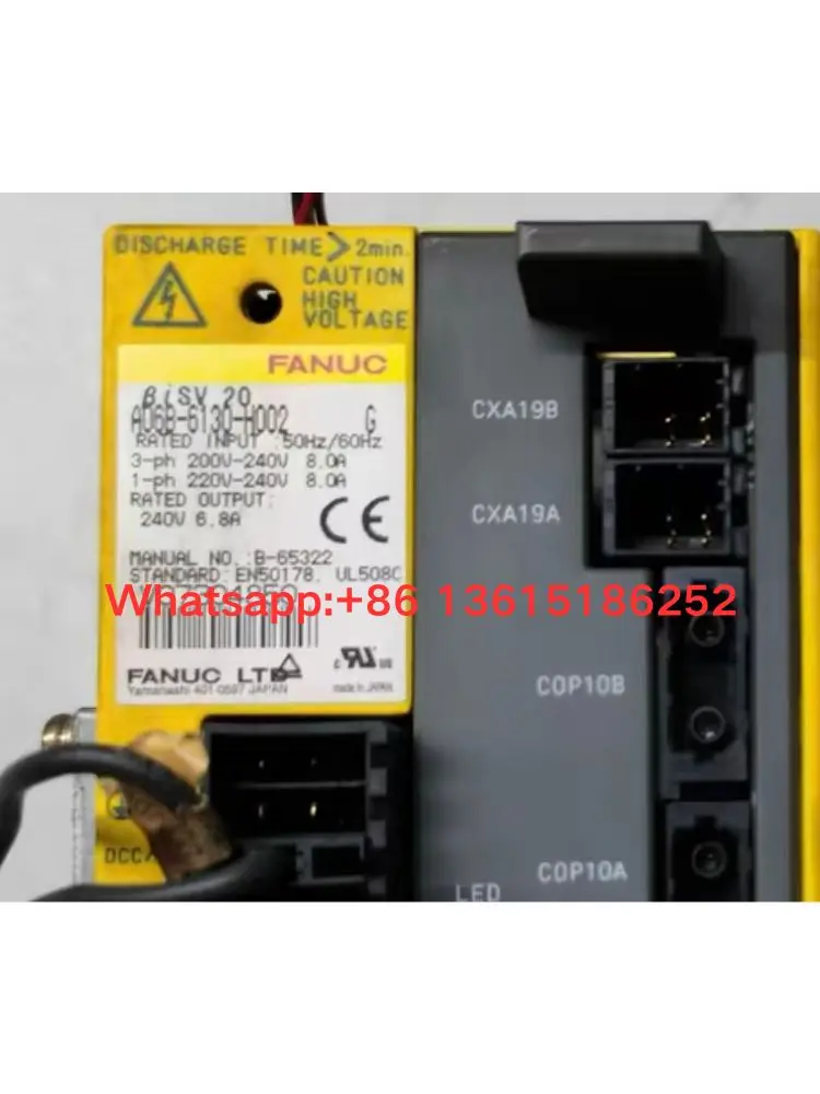 A06B-6130-H002 Second-hand drive, testing functions intact