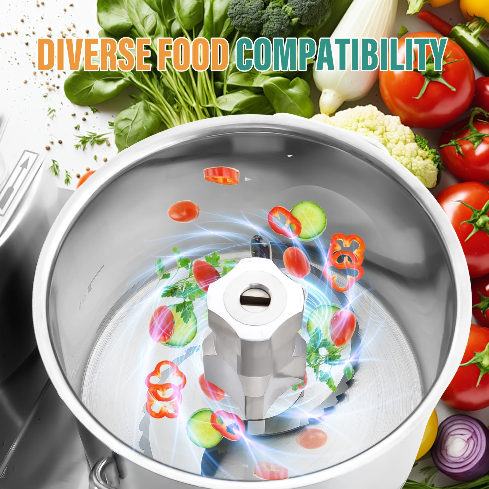 1800W Güçlü Profesyonel Mutfak - Food Slicer Machine Stainless incelemesi ve fiyatı